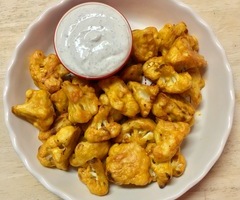 Cauliflower Buffalo Bites